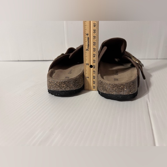 Quince Brown Suede Mules - Picture 5 of 7